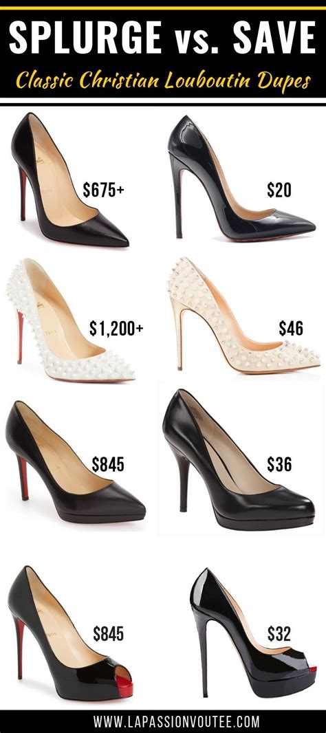 louboutin dupes shoes|christian louboutin dupe shoes.